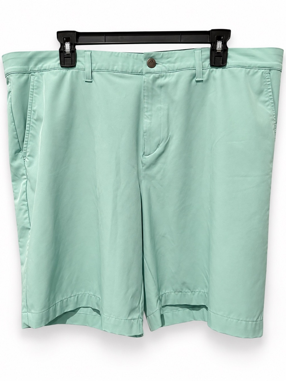 Adidas Primegreen Men’s Golf Shorts Size 40 Mint Green Performance Flat Front